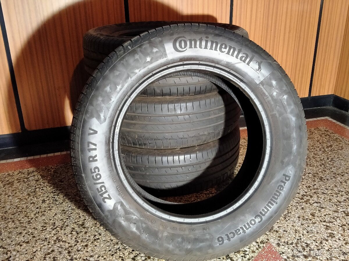 Letní pneu Continental PremiumContact 6 215/65 R17 99V