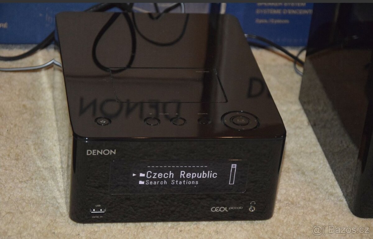 Hifi Mikrosystém Denon DRA-N5,jako nový s DO a původ.krabicí