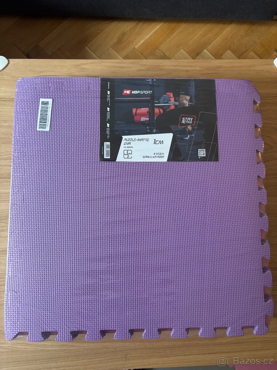 Pěnový koberec 9ks 60x60 cm