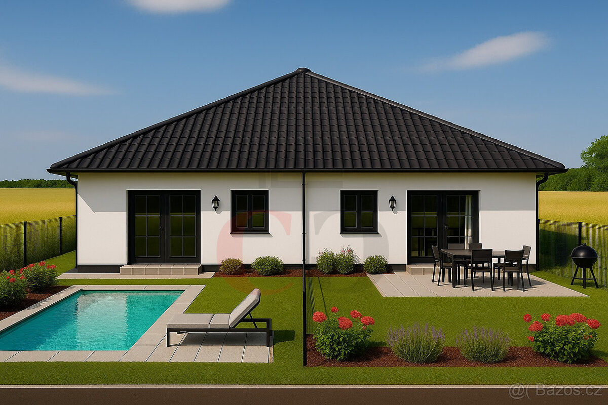 Prodej novostavby rodinného domu 4+kk, 101 m², pozemek 482 m