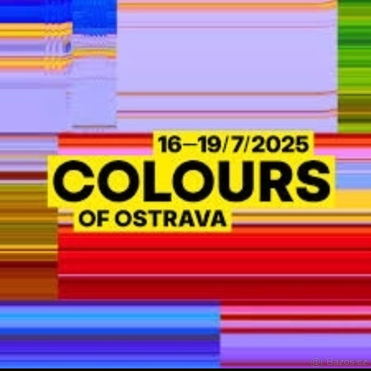 PRODÁM NÁRAMEK NA COLOURS OF OSTRAVA