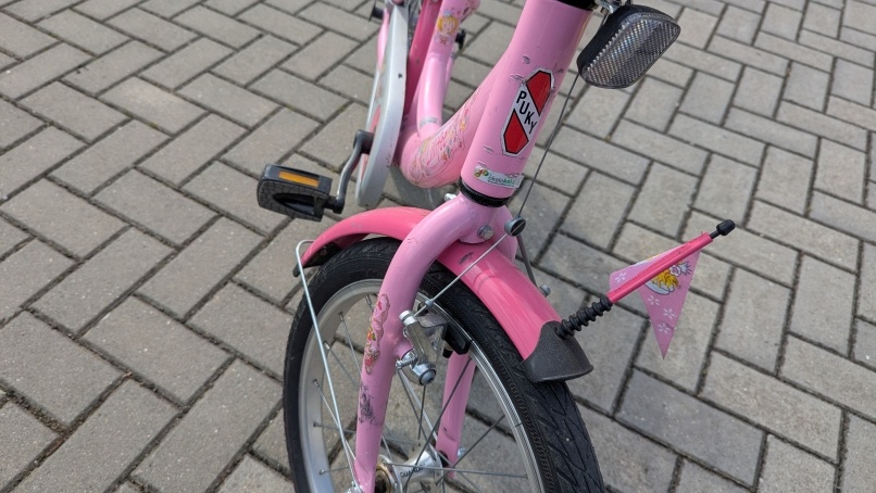 Dětské kolo PUKY Lillifee Prinzessin růžové