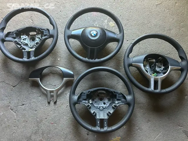 Renovované upravené volanty BMW E46 - různé typy