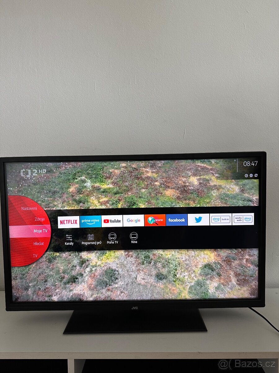 Smart tv JVC 32" 80 cm Full hd, dvbt2, Netflix
