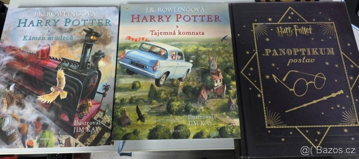 Knížky Harry Potter