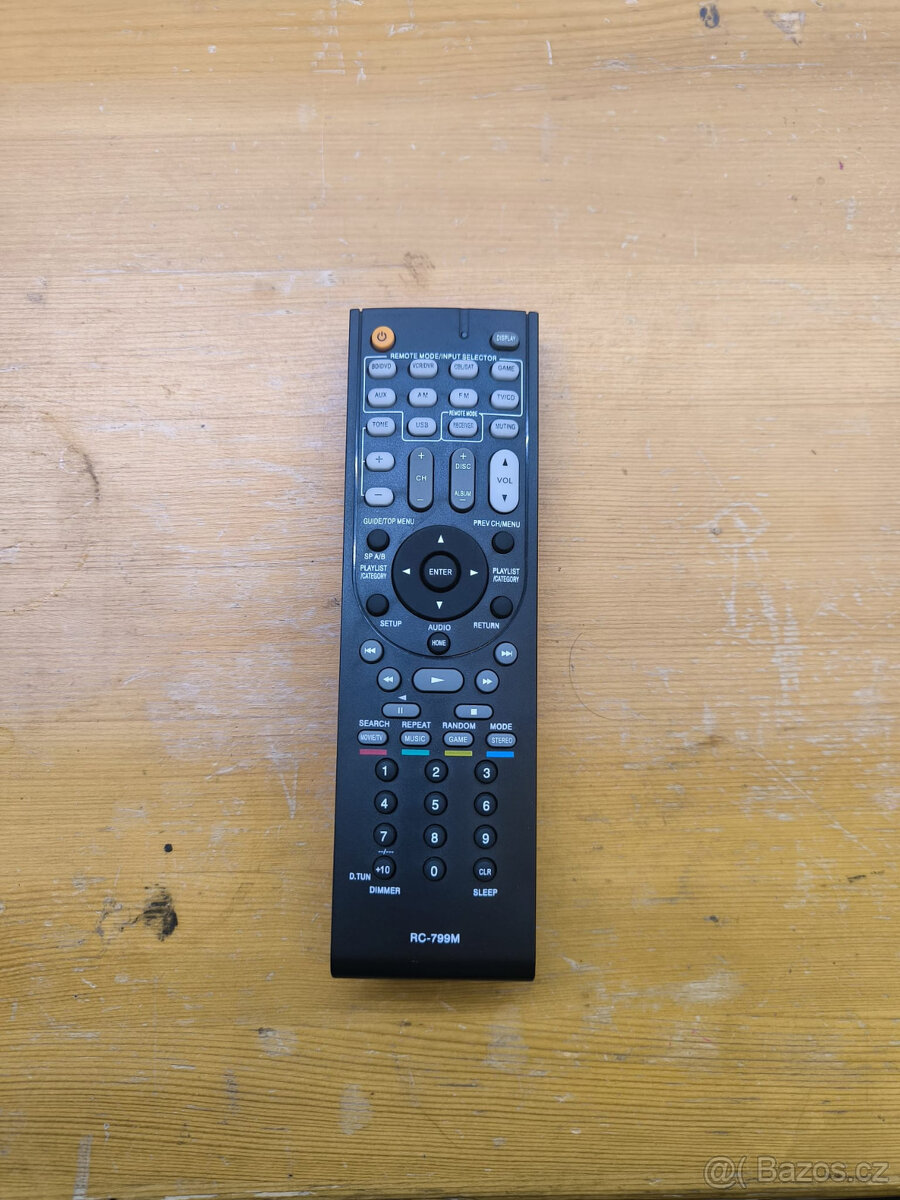 Onkyo NÁHRADNÍ dálkový ovladač 799m