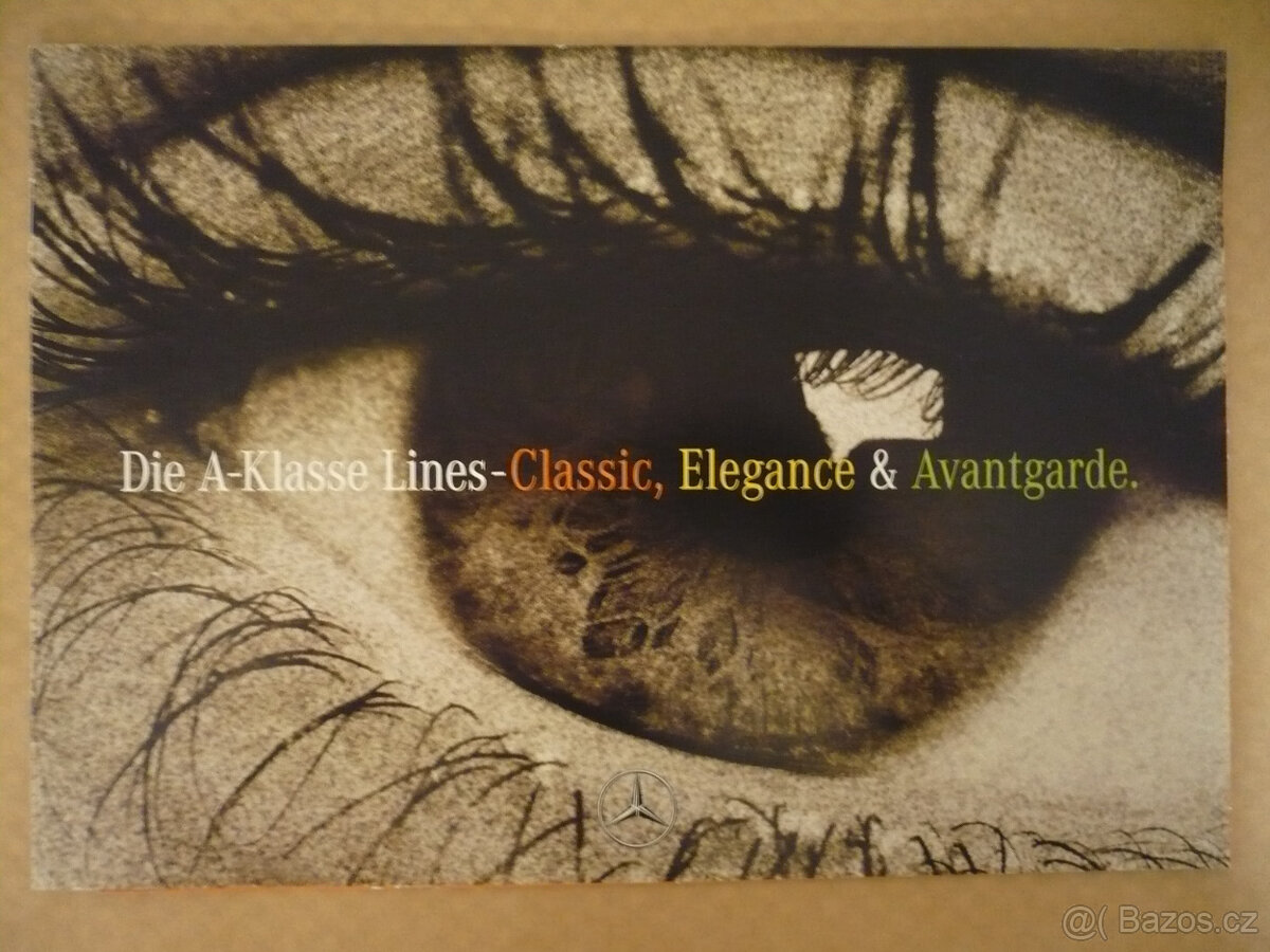 Prospekt Mercedes A-Klasse W168