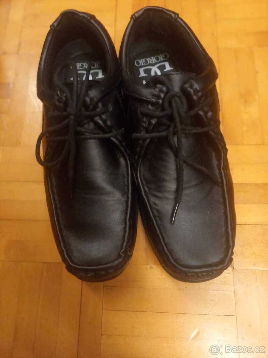 Polobotky, mokasíny, chlapecká společenská obuv Giorgio - 36