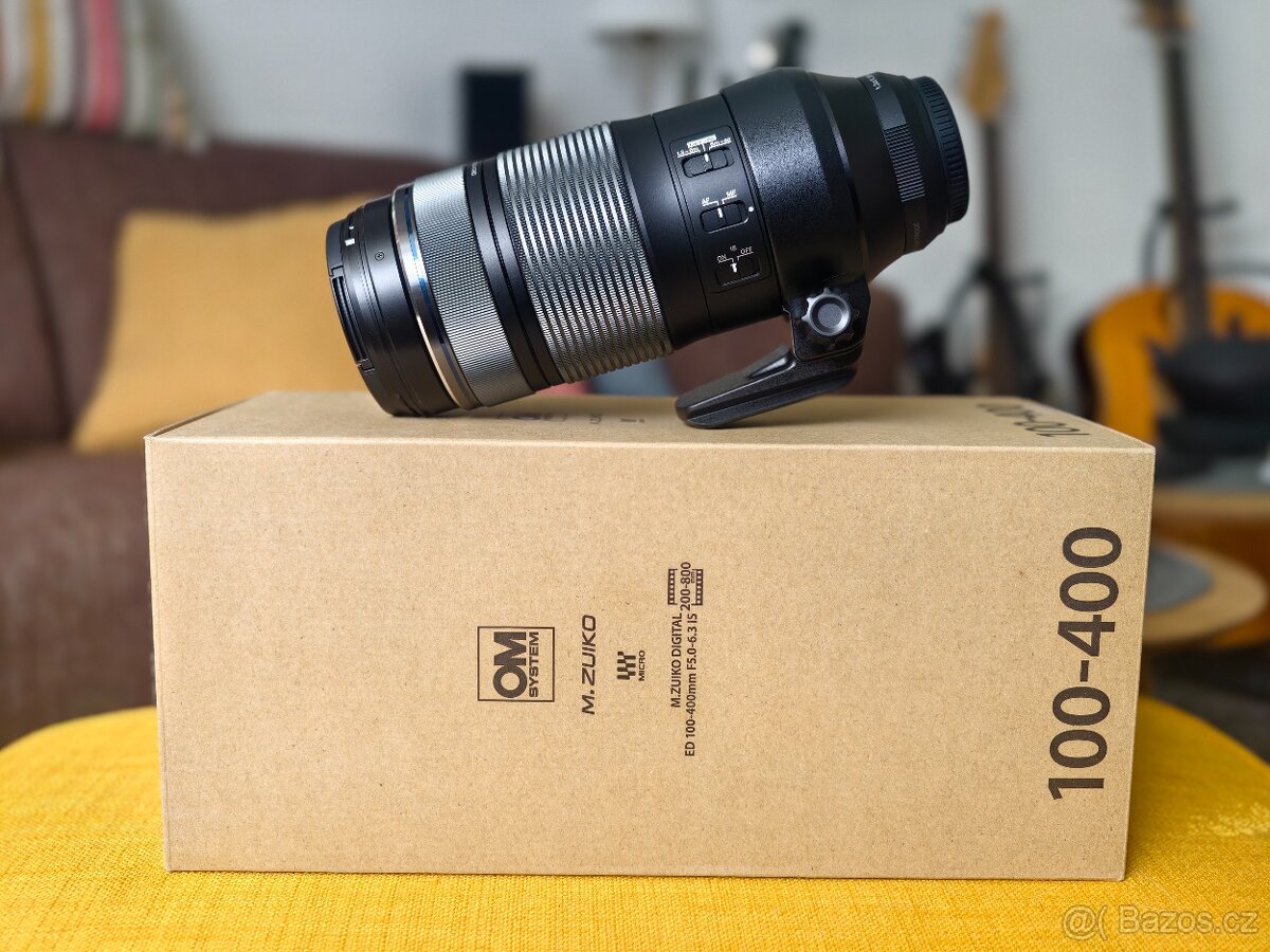 NOVÝ Olympus M.Zuiko Digital ED 100-400mm f/5-6.3 IS