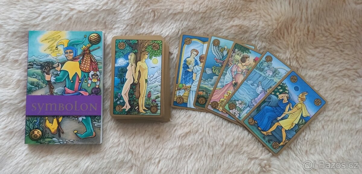 Vykládací karty - SYMBOLON s knihou