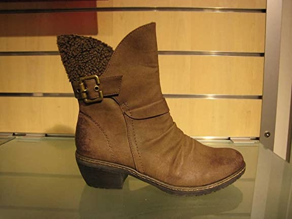 NOVÁ DÁMSKÁ KOTNÍKOVÁ OBUV RIEKER vel. 39 + KRÉM NA OBUV