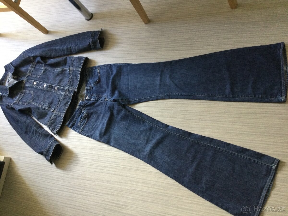 Dzinovy komplet Gas vel.M