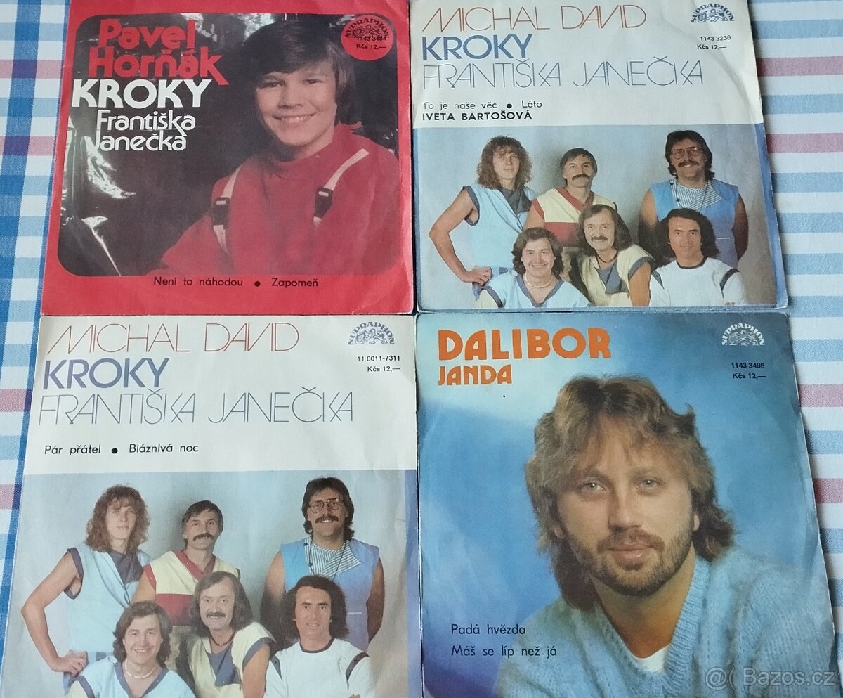 Malé SP gramofonové desky