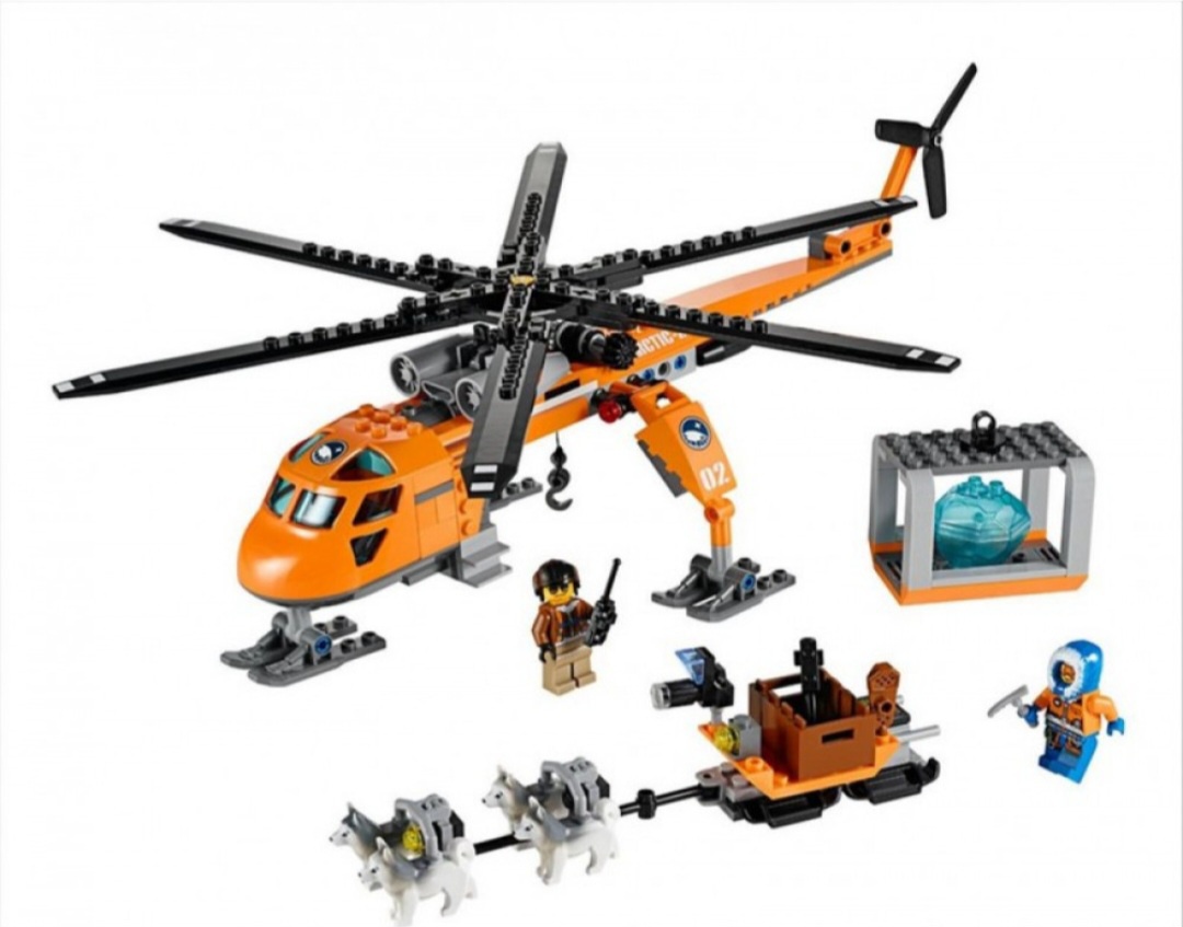 Lego city 60034 polární heli-jeřáb