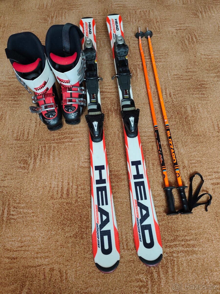 dětský lyžařský set