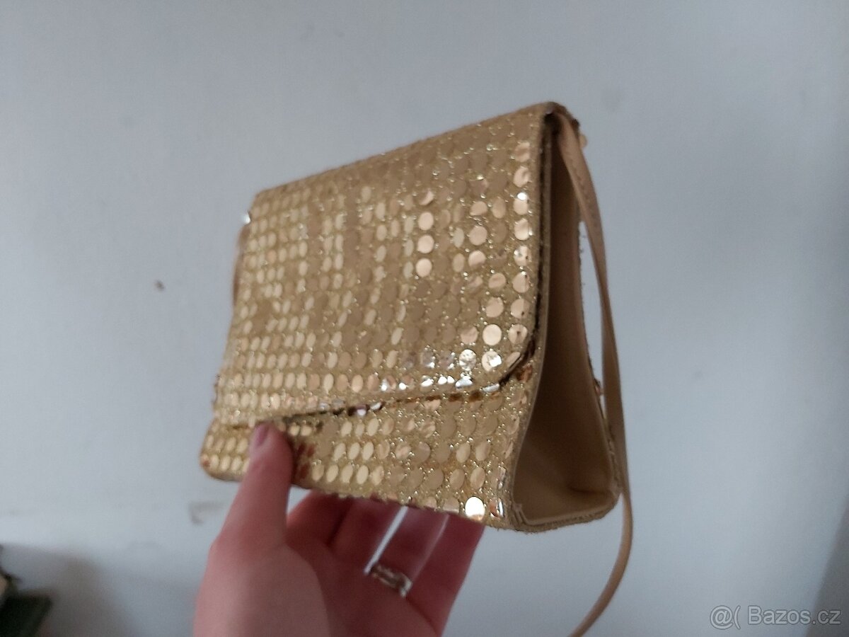 plesová kabelka + šál