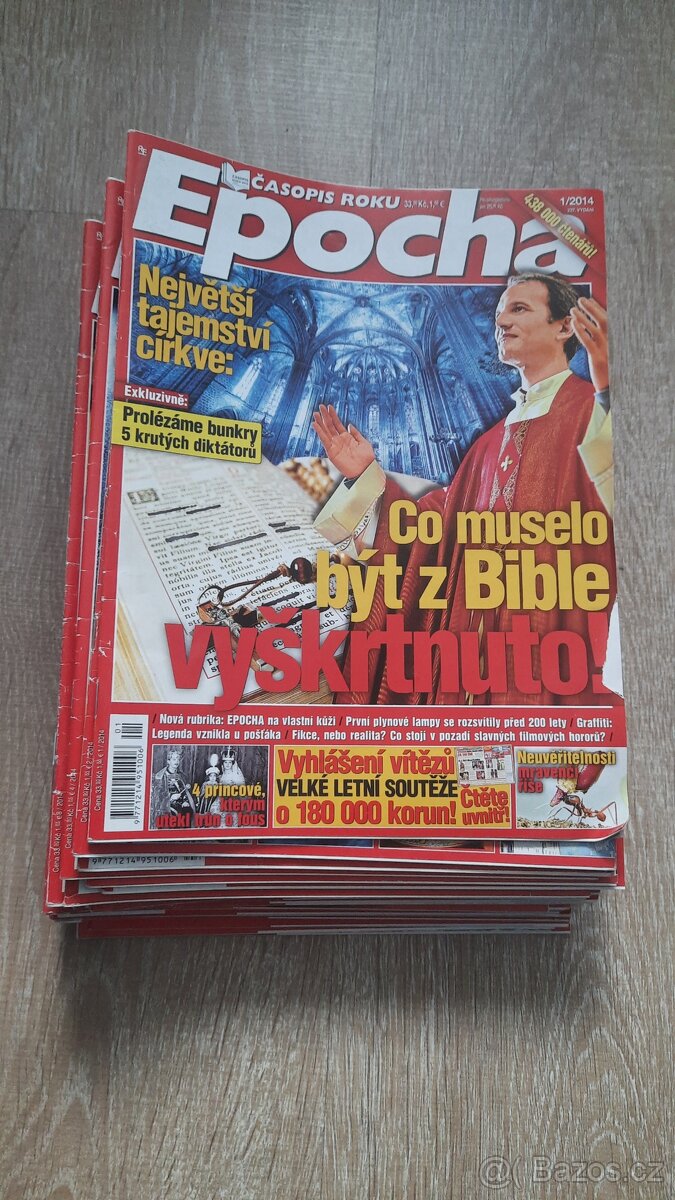 Časopis Epocha - ročník 2014 kompletní