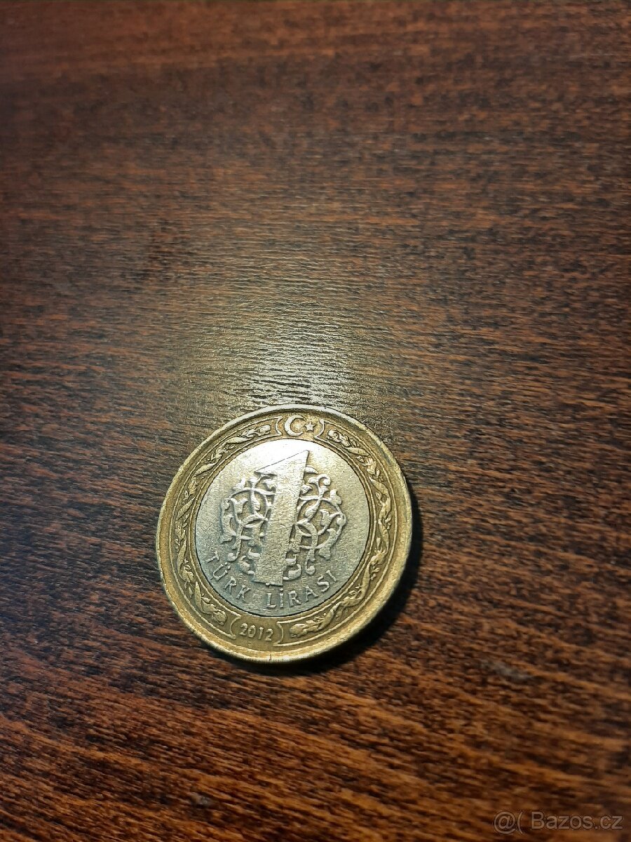 Prodám minci Turecko (nálezový stav)
