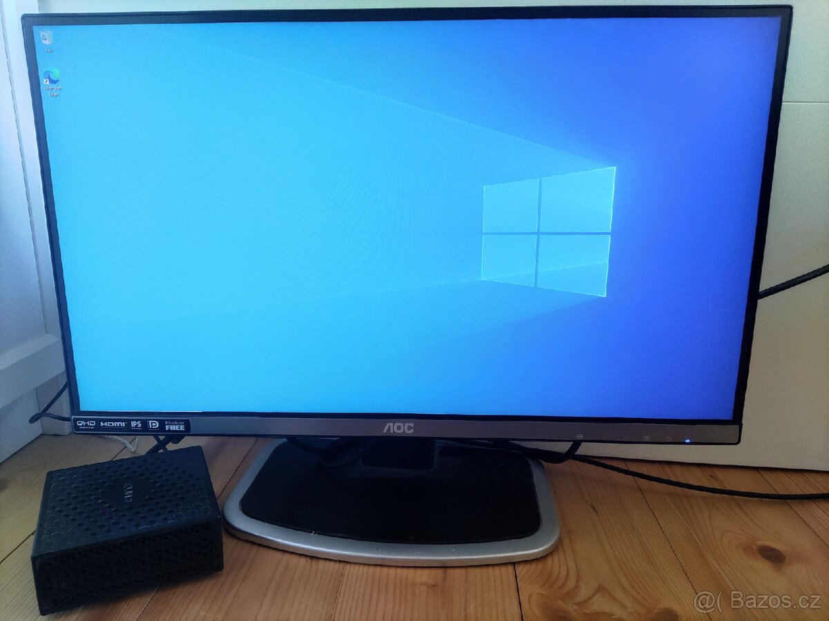 25"AOC + miniPC UMAX U-Box J50 Pro UHD 4K Windows 11 Pro CZ
