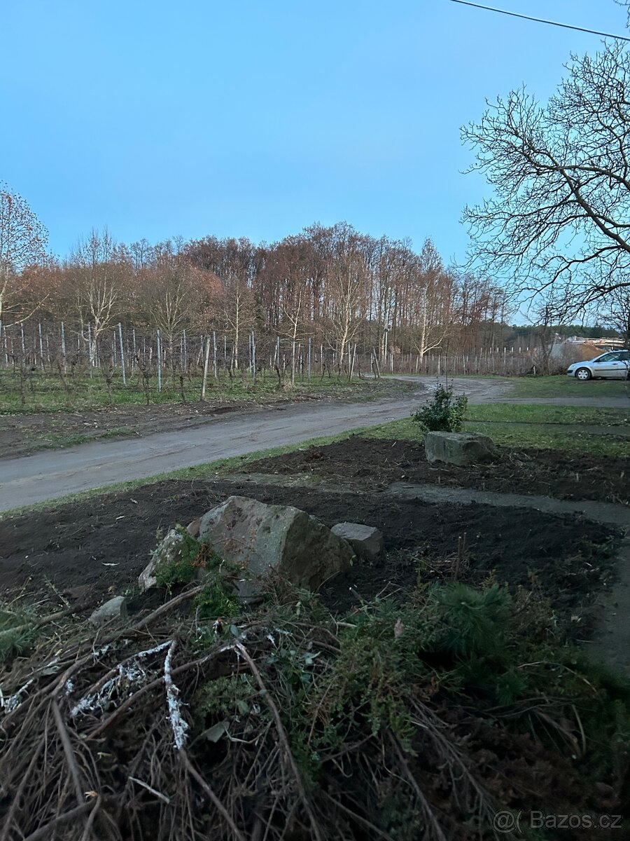 Solitérní zahradní kameny
