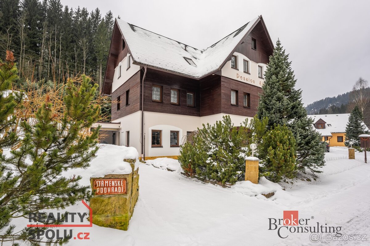 Prodej, komerční/ubytování, 753 m2, Střmenské podhradí 132, 