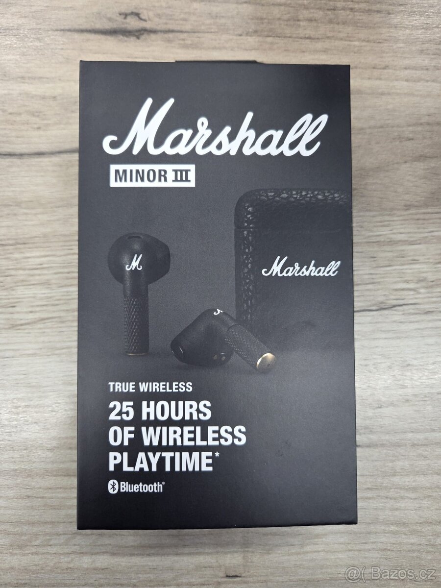 Prodám nové Marshall Minor III TWS