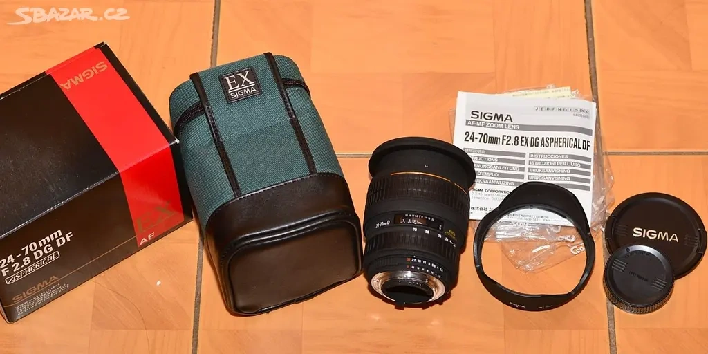 pro Nikon -SIGMA 24-70 mm D f/2,8 EX DG ASPHERICAL