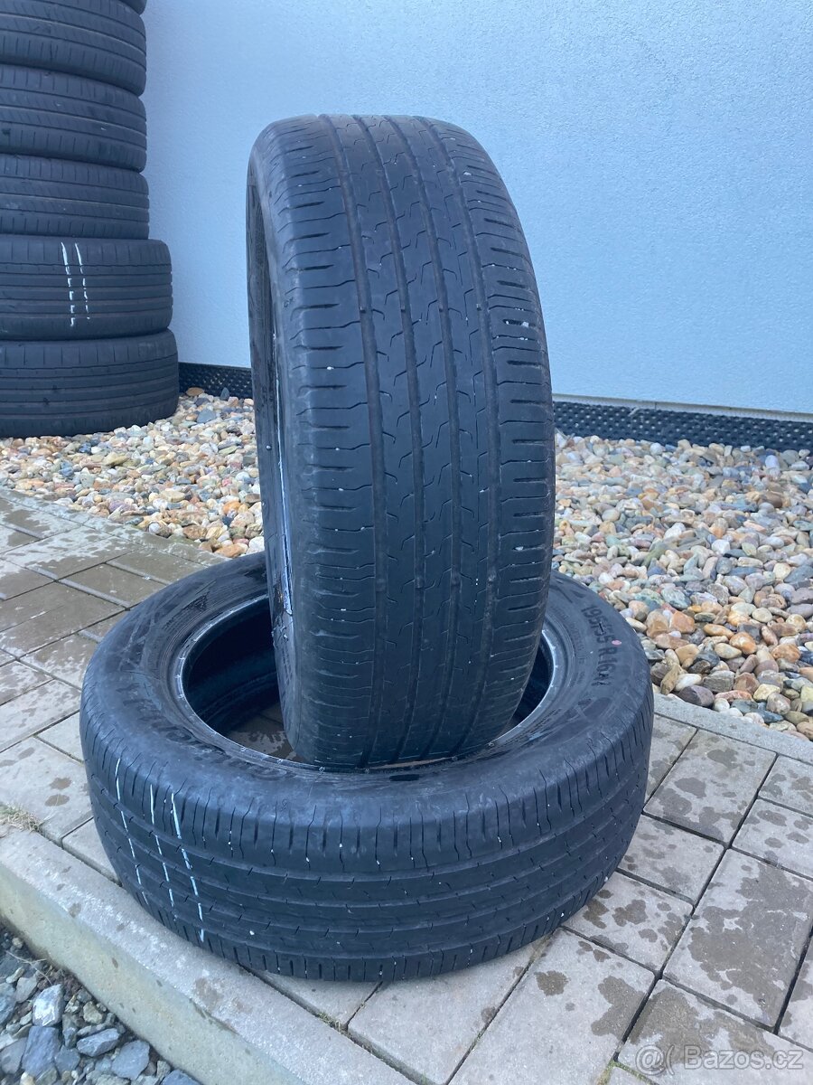 2x letní pneu 195/55 R16 Continental