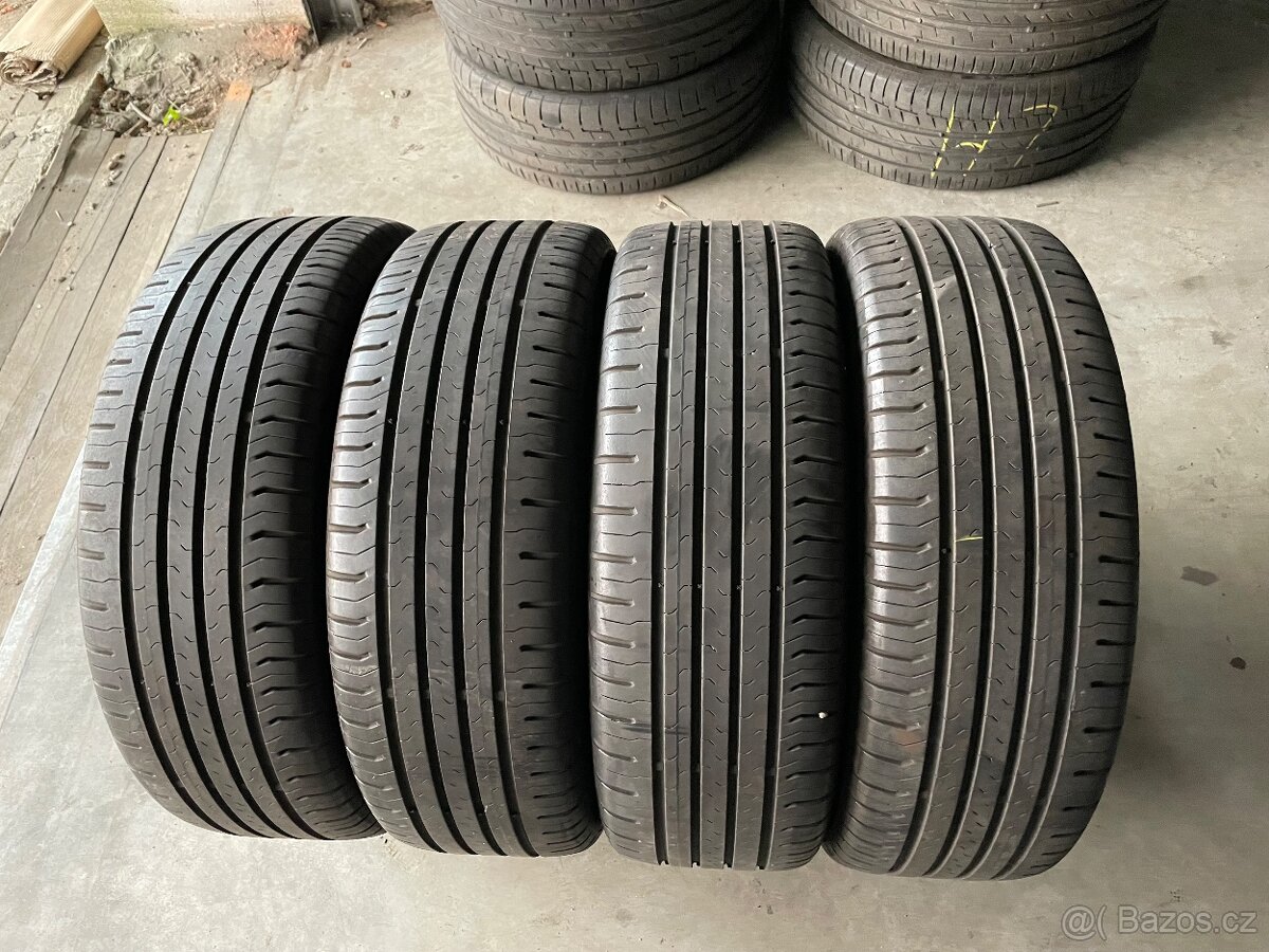 prodám letní pneumatiky 205/60/16 Continental celá sada