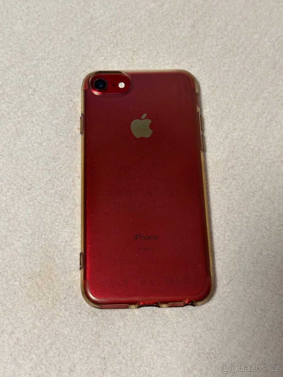 iPhone 7 256GB Red 100% baterie