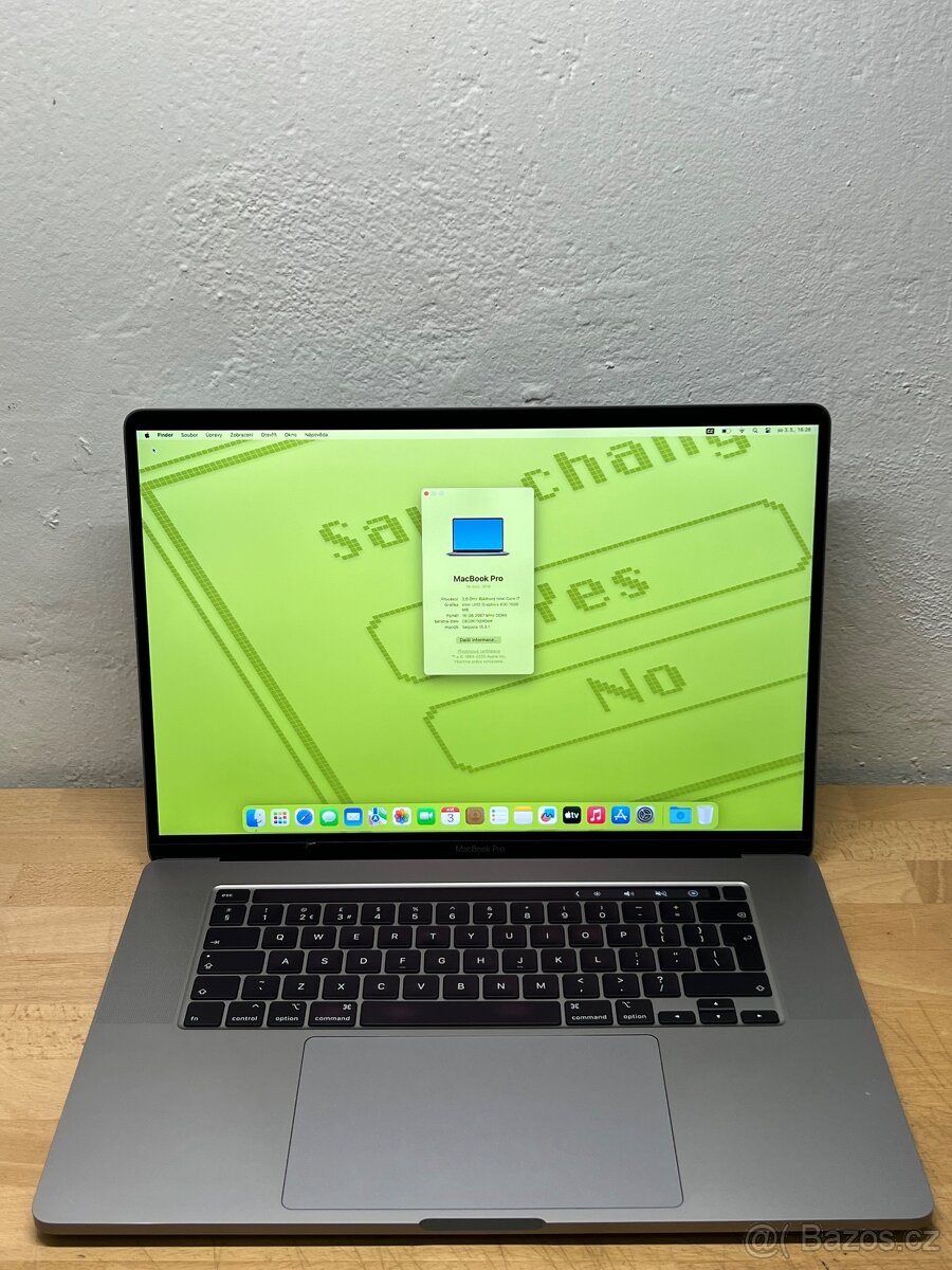 MacBook Pro 16” 2019 CTO/16GB RAM/i7/512GB SSD/ Záruka