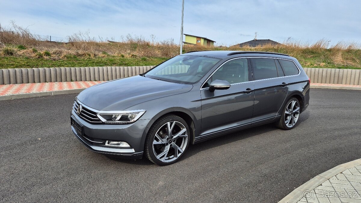 Passat 2,0 tdi R-line, Led, Webasto, 132tkm, servis VW