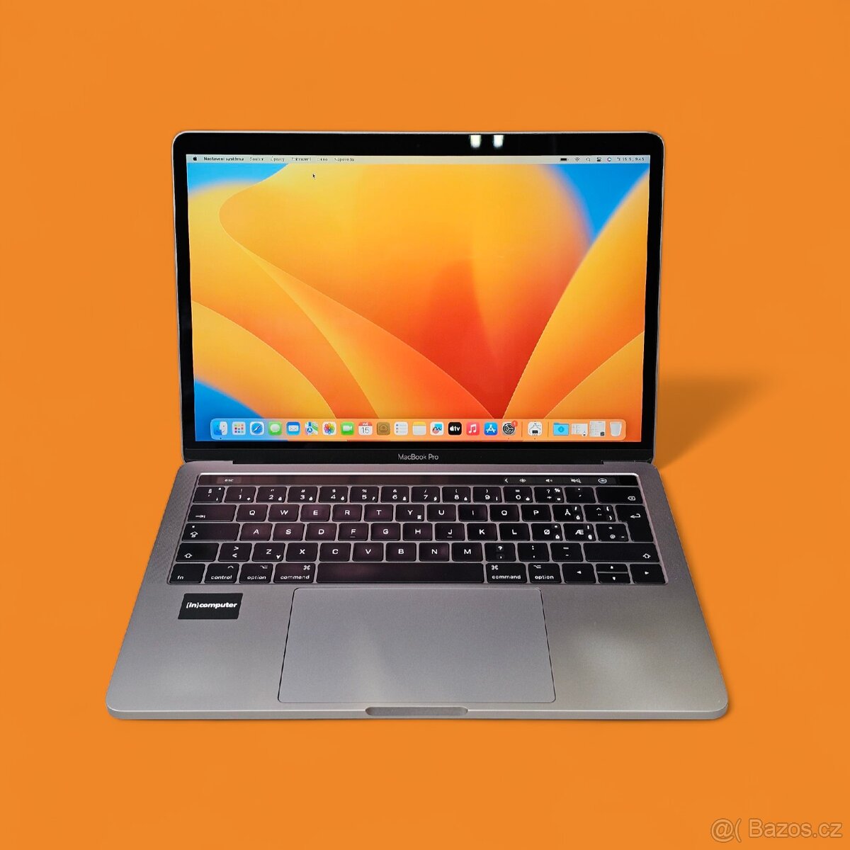 Apple MacBook Pro 13" (2017, Touch Bar, 4× Thunderbolt 3)