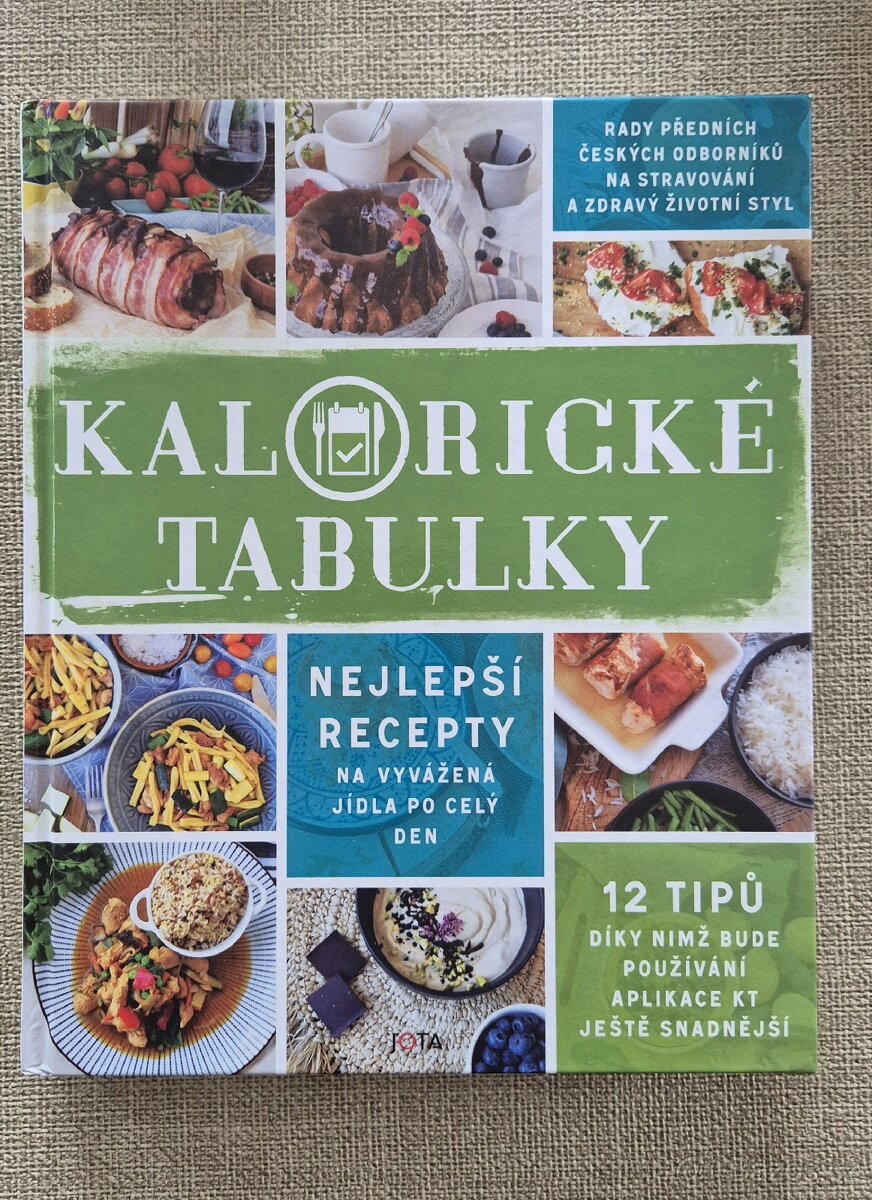 Kniha Kalorické tabulky