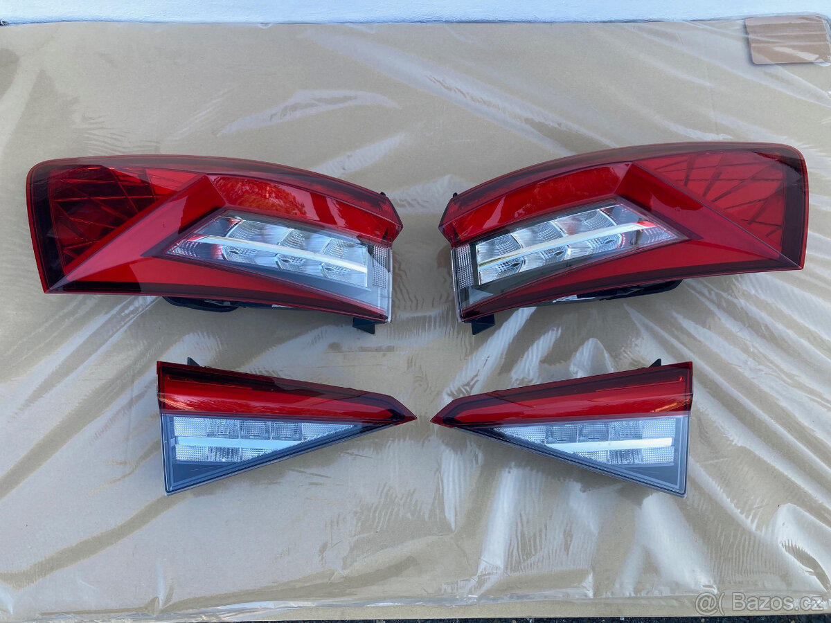 škoda kodiaq předfacelift zadní led světla