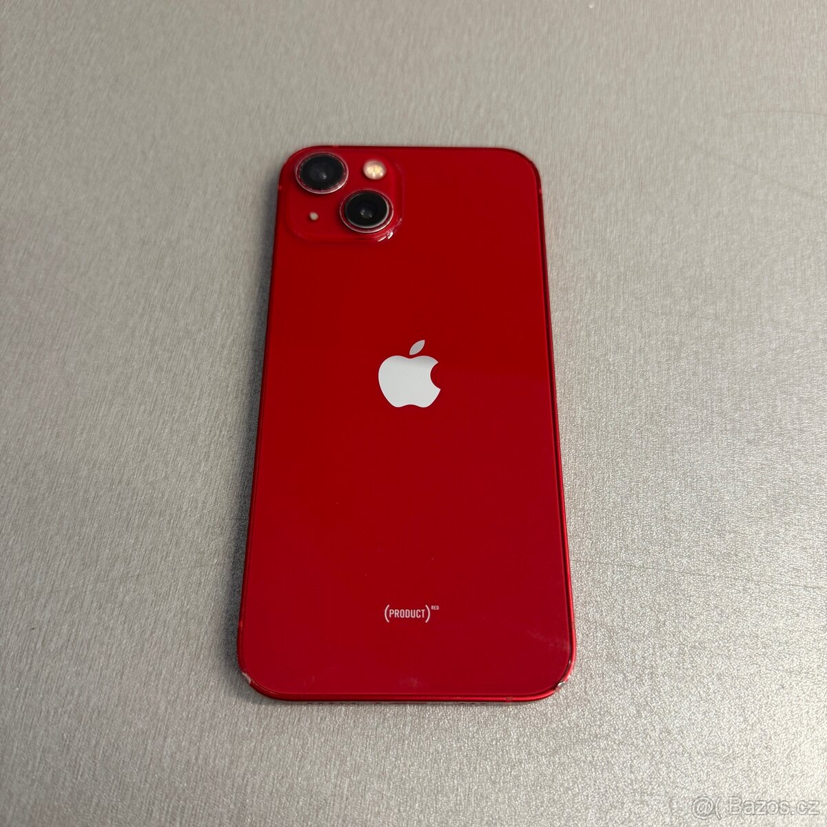 iPhone 13 128GB červený, 100% baterie, 12 měsíců záruka