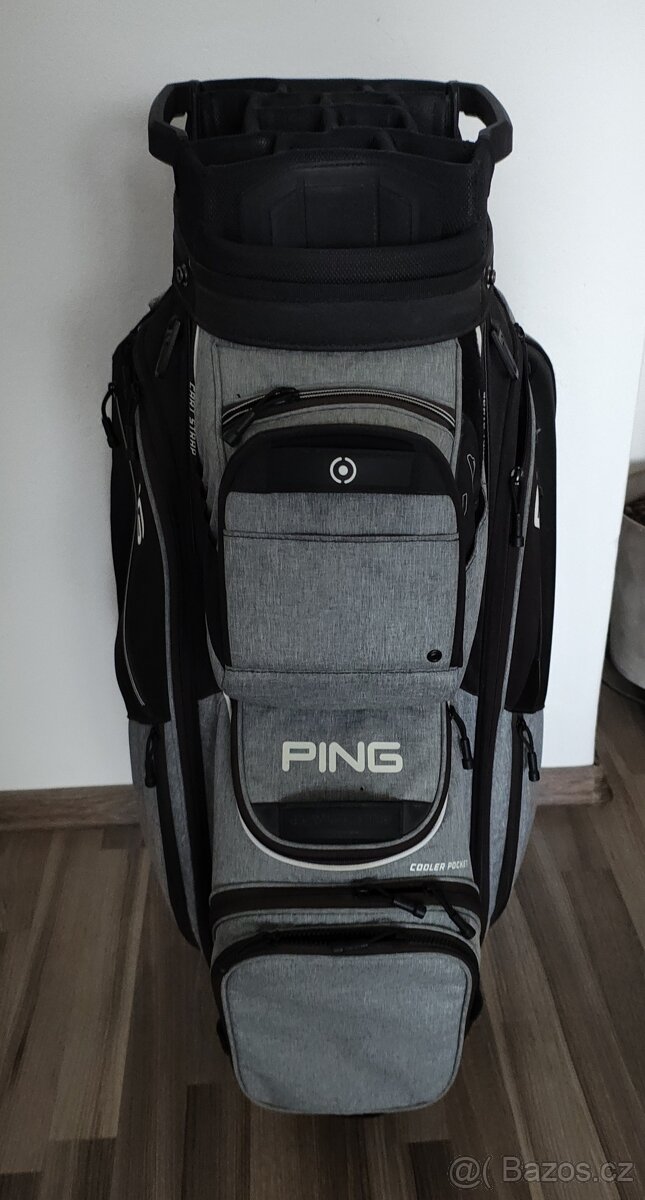 cart bag Ping Pioneer - šedo/černý