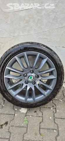 Litá kola Škoda Octavia 17 rozteč 5x112