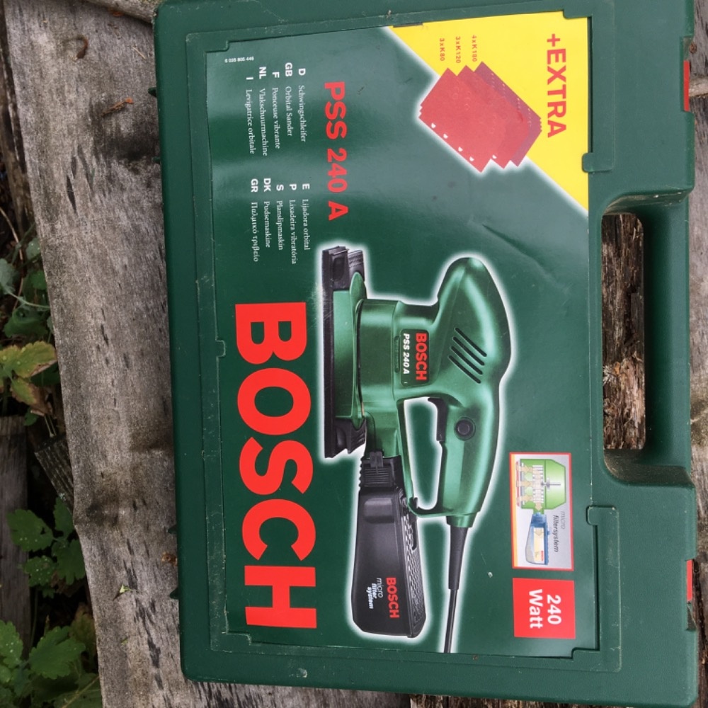 vibrační bruska pss 240a BOSCH