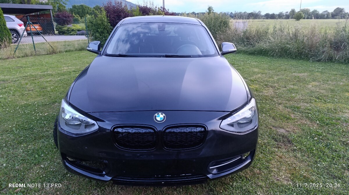 BMW 1 f20, 116d,85KW r.v 2012, NAJ.169tis km,SPORTLINE