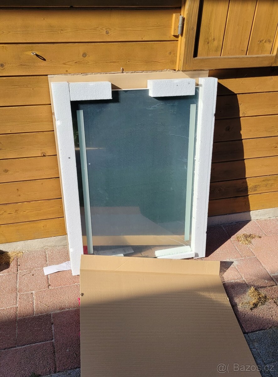 Koupelnové led zrcadlo Naturel Iluxit 60x80 cm