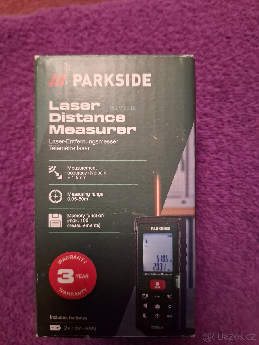 Laserový měřič vzdálenosti