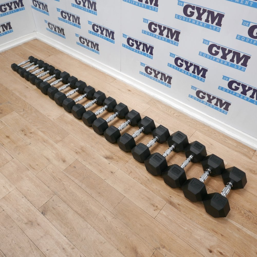 SADA činek HEXA jednoruček 2,5-40kg (celkem 680kg)