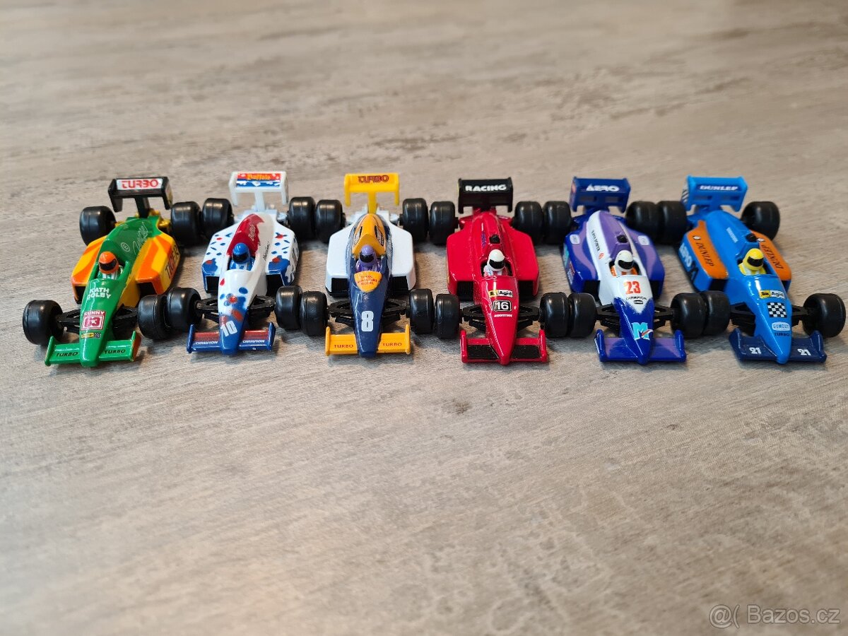 angličáky-F 1-unikátní sada kovových modelů 90.let