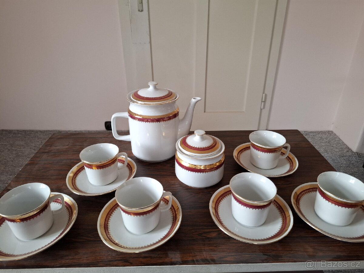 Porcelánová čajová souprava Thun Czechoslovakia – Věra 65/32