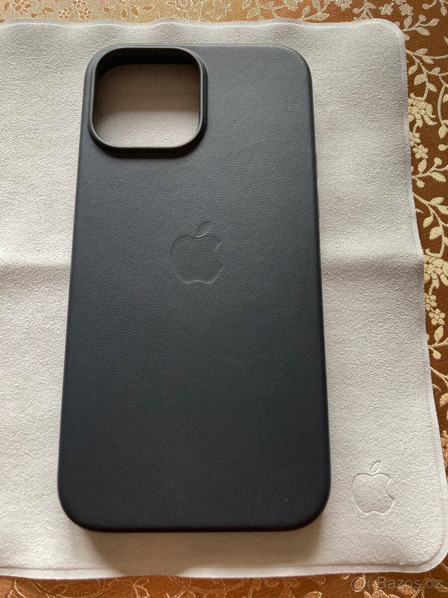 Apple kožený kryt midnight na iPhone 13 Pro Max