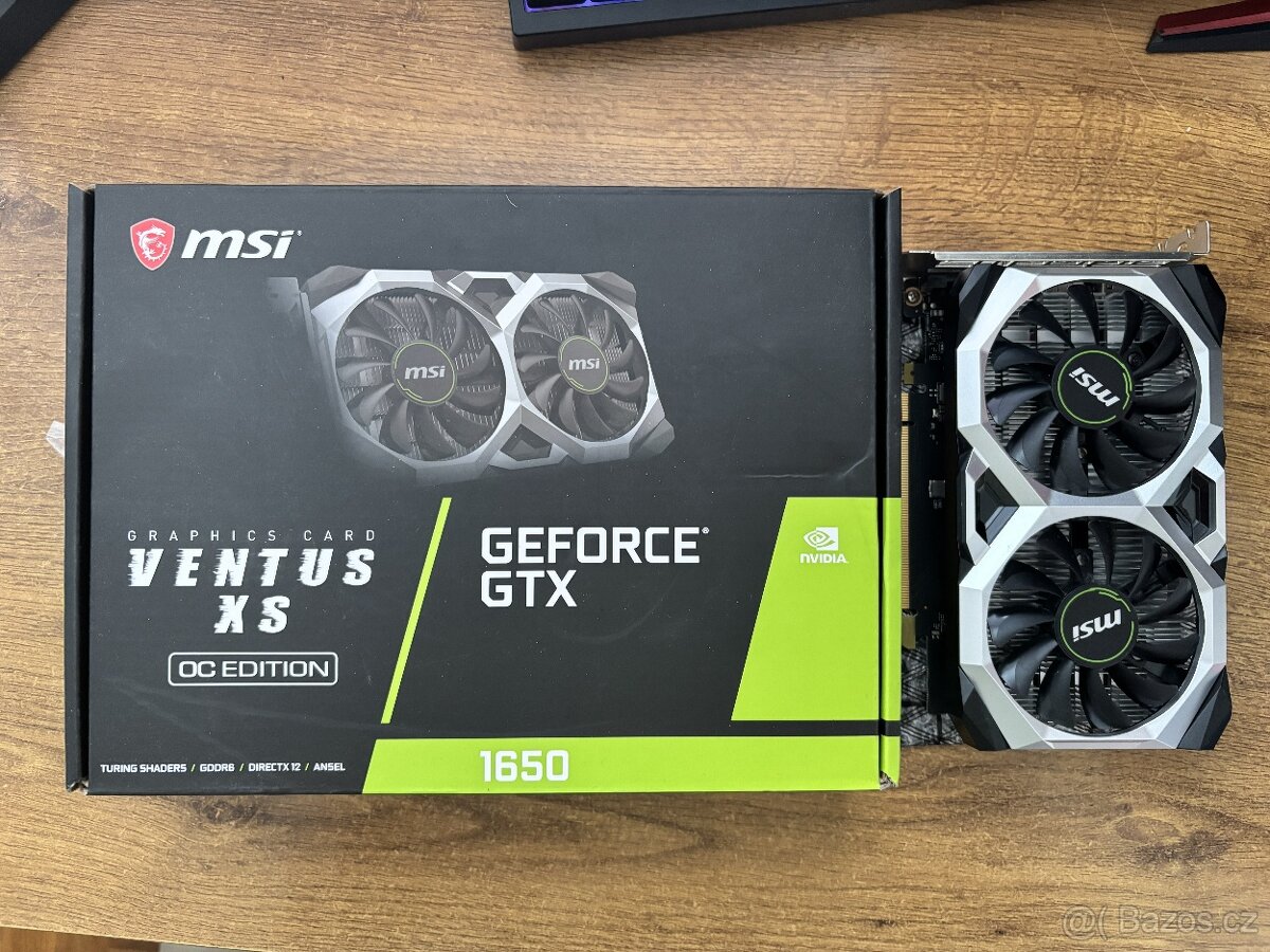 MSI GeForce GTX 1650 VENTUS XS 4G OC