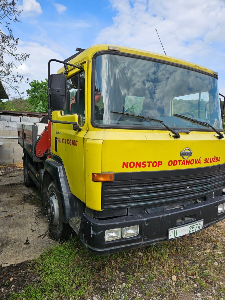 Nissan Eco t sklápěč s rukou odtah