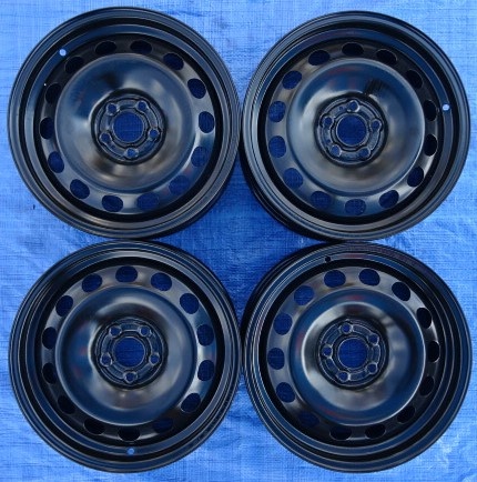 Plechové disky 16" Škoda Scala, Kamiq, VW T-cross