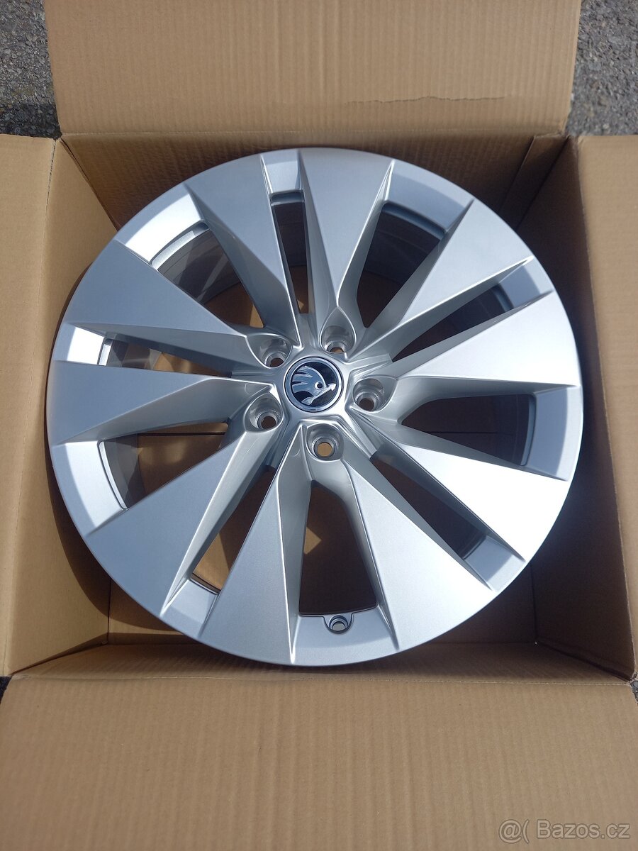 Š.Elroq,Enyaq, Karoq, Seat Ateca - NOVÉ 19 orig.Alu disky- 8